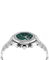 Philipp Plein Men's Chronograph Royal Stainless Steel Bracelet Watch 46mm