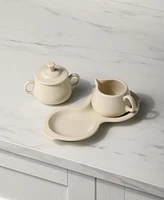 Fiesta 4-Piece Sugar Bowl And Creamer Set With Tray
