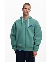 Desigual Men's Marvel zip-up sweatshirt