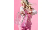 Packed Party Clear Stadium Crossbody Bag Women Fashion Clear Purse or Handbag Trendy Look for Ladies at Work, Travel, and Game Day