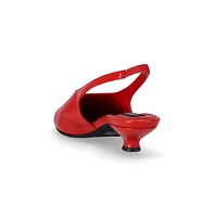 Eros Red Leather Pumps