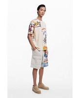 Desigual Men's Cargo Bermuda shorts