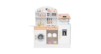 Kids Kitchen Set with Coffee Maker & Accessories Fun Pretend Play Toy for Children