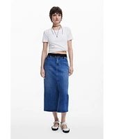 Desigual Women's Two-tone skirt