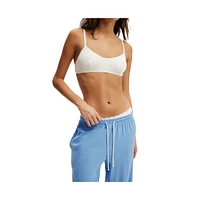 Cotton On Women's Light Weight Super Soft Wide Leg Pant