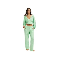 Cotton On Women's Light Weight Super Soft Wide Leg Pant
