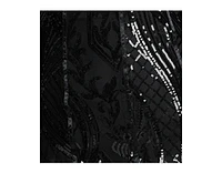 Bebe Women's Sequin Feather Gown
