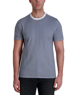 Karl Lagerfeld Paris Men's Houndstooth T-Shirt