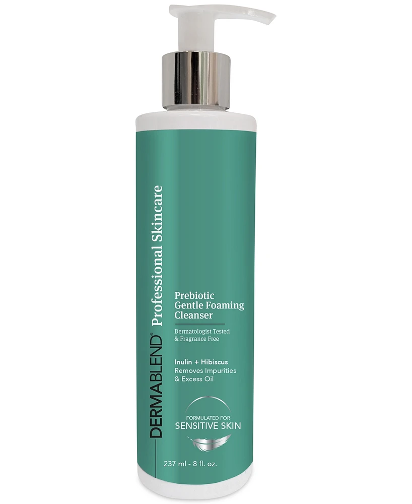 Dermablend Professional Prebiotic Gentle Foaming Cleanser, 8 oz.