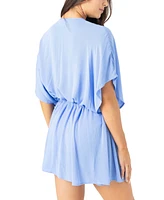 Roxy Juniors' Sun Kissed Lace Trim Kimono