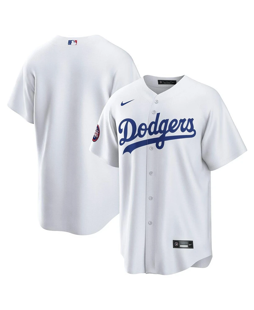 Nike Men's White Los Angeles Dodgers 2025 Mlb World Tour: Tokyo Series Home Replica Jersey