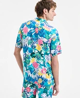 Original Penguin Men's Floral Shirt