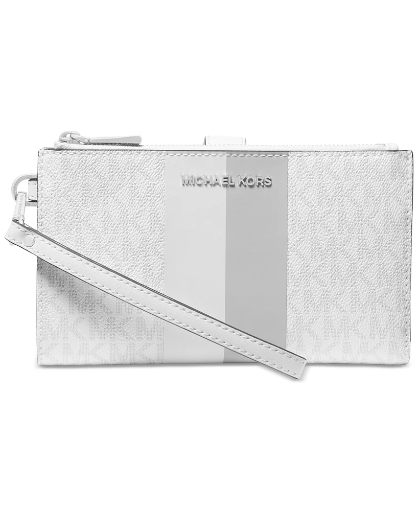 Michael Michael Kors Jet Set Double Zip Wristlet