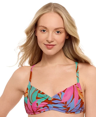 Salt + Cove Juniors' Sweetheart Bralette Bikini Top, Exclusively at Macy's