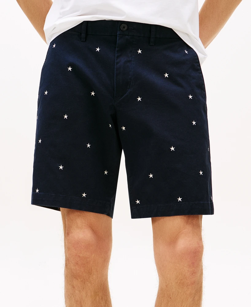 Tommy Hilfiger Men's 9.5" Americana Critter Star Shorts