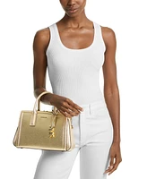 Michael Michael Kors Laila Leather Satchel Bag