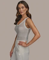 Donna Karan New York Women's Ribbed Sweater Shell