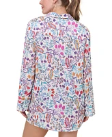 Andie Women's The Coastal Oversized Button-Up Swim Cover-Up