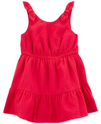 Carter's Toddler Girls Tiered Cotton Dress
