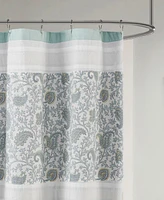 Madison Park Dawn Cotton Shower Curtain, 72" x