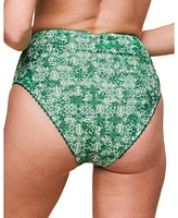 Adore Me Women's Pilar Swimwear High Waist Bikini Bottom