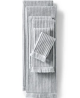 Lands' End Cotton Yarn-dyed Stripe Hand Towel