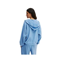 Cotton On Women's Light Weight Super Soft Hooded Zip Through