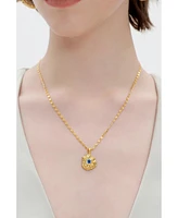 Shayla Molten Cubic Zirconia Pendant Necklace