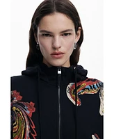 Desigual Women's Sweatshirt designed by Mr. Christian Lacroix