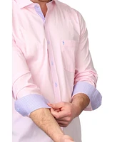 Tailorbyrd Men's Solid Long Sleeve Shirt