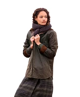 Celtic & Co. Women's Wax Cotton Lined Overshirt Jacket