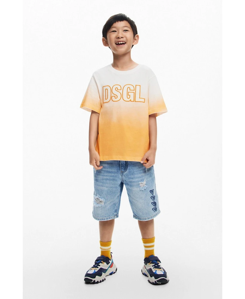 Desigual Boys Boys's Gradient T-shirt