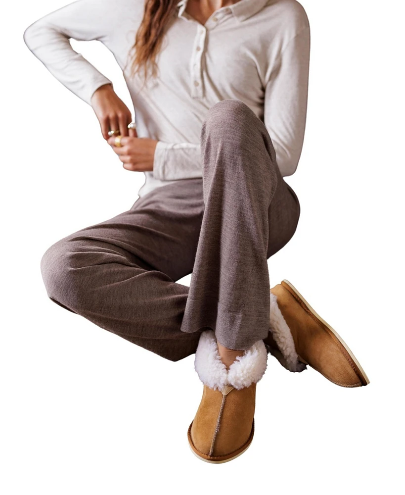 Celtic & Co. Women's Merino Wide Leg Lounge Pants