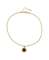 Jules Black Agate / Gold
