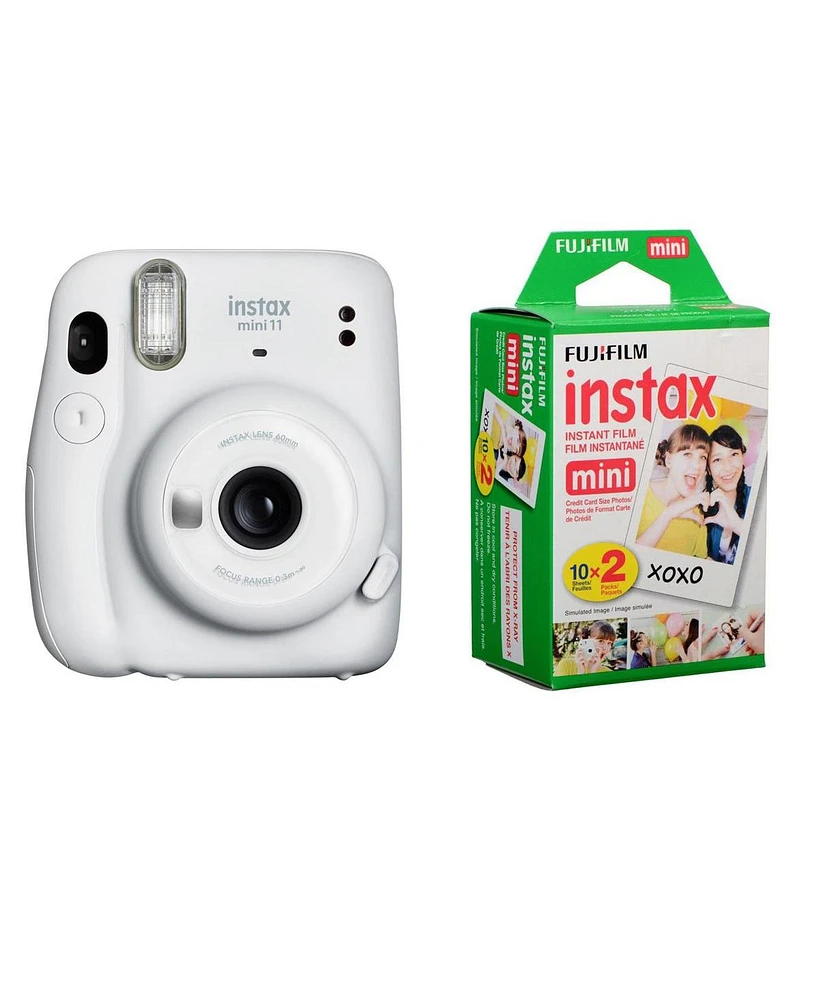 Fujifilm Instax Mini 11 Instant Film Camera, Ice White