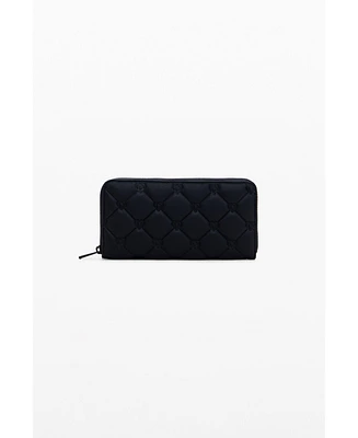Desigual Women's Quilted logo wallet