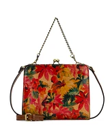 Patricia Nash Boxed Amari Kisslock Small Crossbody Frame Bag