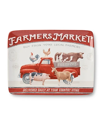 Certified International Vintage Farm Rectangular Platter