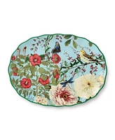 Certified International Flora Oval Platter