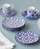 Certified International Madison Canape Plates, Set of 6, Service for 4