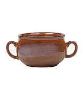 Certified International Reactive Glaze Soup Crocks, Set of 4, Service for 6
