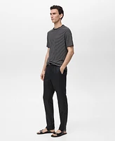 Mango Men's Eu Super Slim-Fit Tailored Trousers