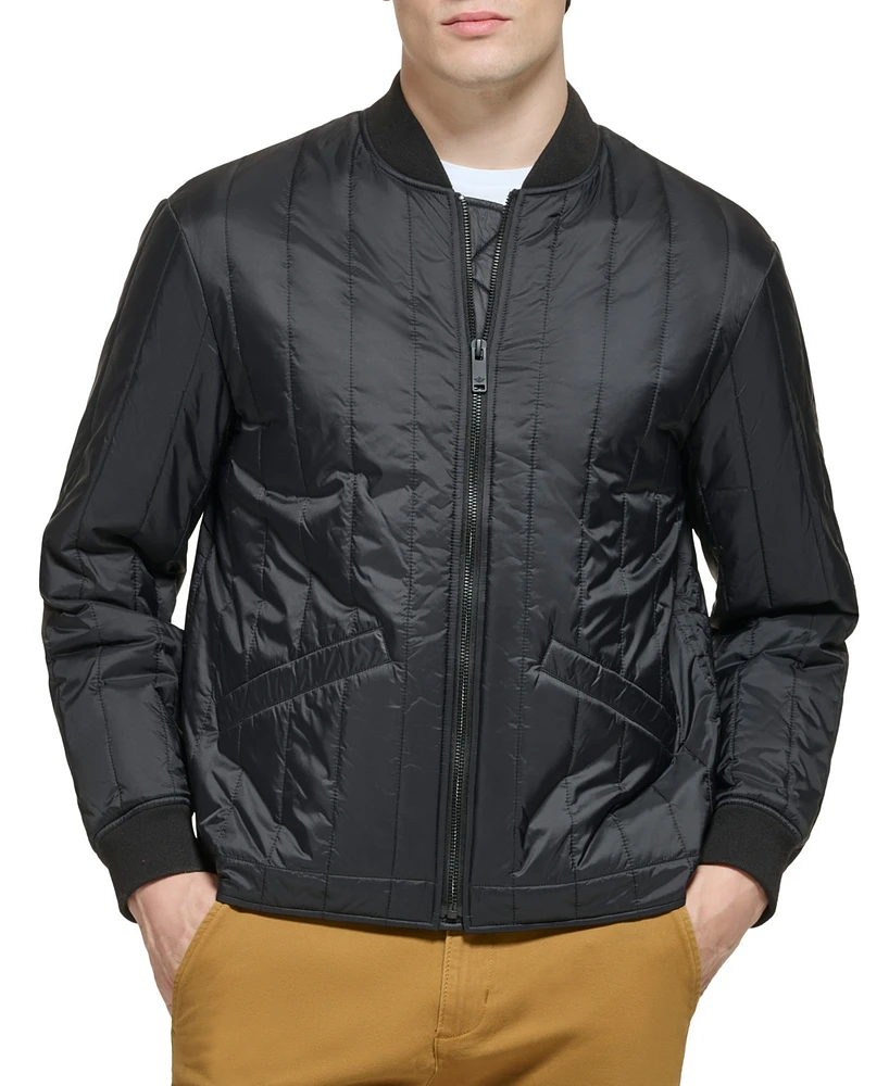 Dockers Men's Quilted Bomber Jacket