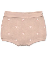 Disney Baby Girls Minnie Mouse Terry Hoodie & Shorts, 2 Piece Set