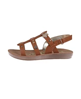Bebe Little Girls Flat with Charm and Stylish Sandals