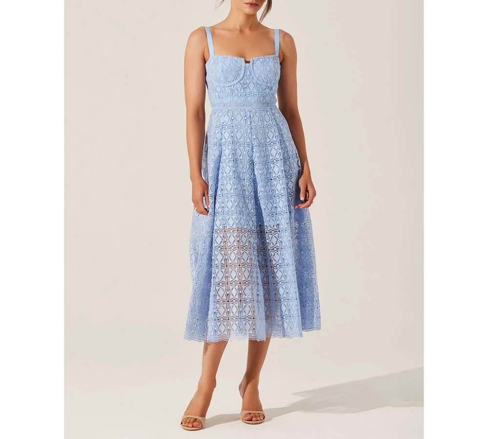 Astr the Label Women's Tenna Lace Bustier Dress