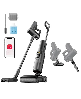 Roborock F25 Ace Combo 5-in-1 Cordless Wet Dry Vacuum Cleaner, Floor Washer with Auto Detergent Dispenser, Convertible To Handheld