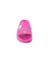 Bebe Little and Big Girls Stylish Comfortable Summer with Sea Charms Slides
