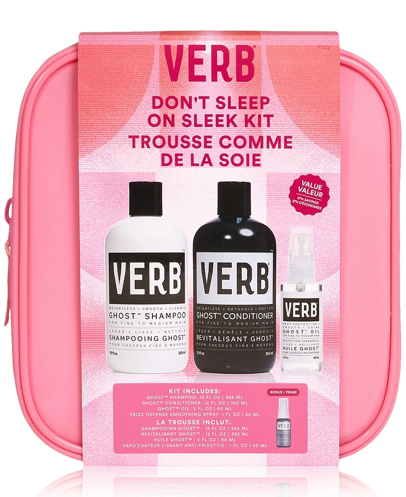 Verb 4-Pc. Don't Sleep On Sleek Hair-Care Set