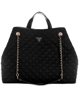 Guess Giully Large Two-in-One Quilted Tote Bag